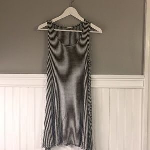 XS Striped Tank Dress